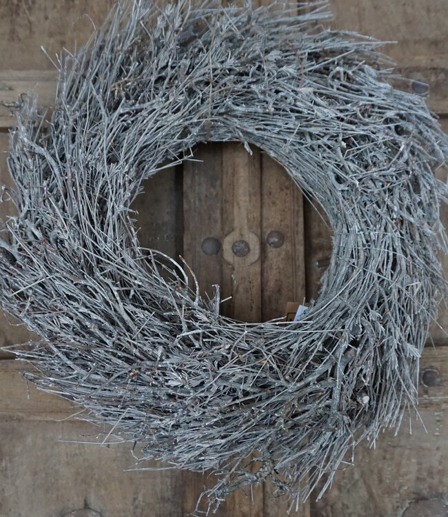 Rene Houtman Krans Bonsai Blato | Frosted | D40 cm