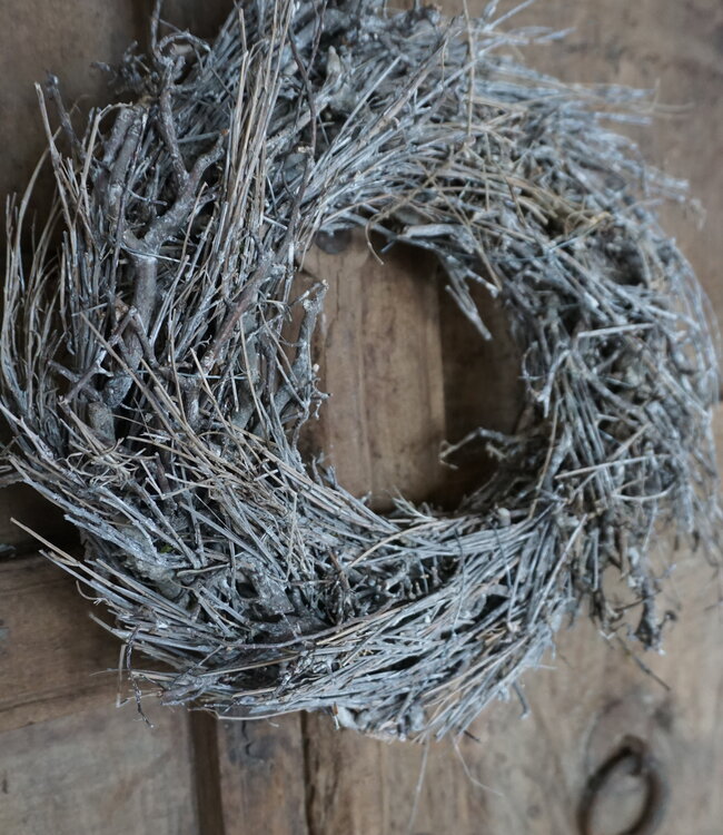 Rene Houtman Krans Bonsai Blato | Frosted | D30 cm