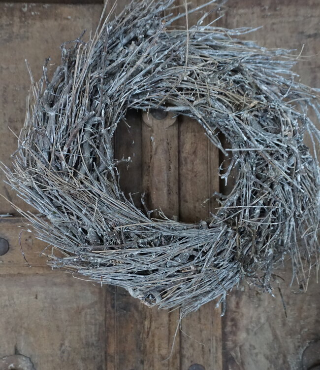 Rene Houtman Krans Bonsai Blato | Frosted | D30 cm