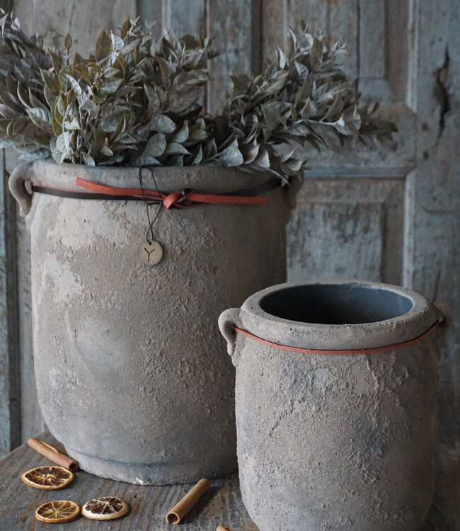 Brynxz Plantenbak Deluxe | Set Van 2 | Leren Touw