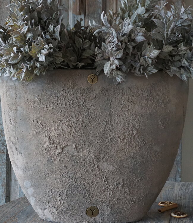 Brynxz Ovale Pot | Rustiek | H40 x B50 x D15 cm