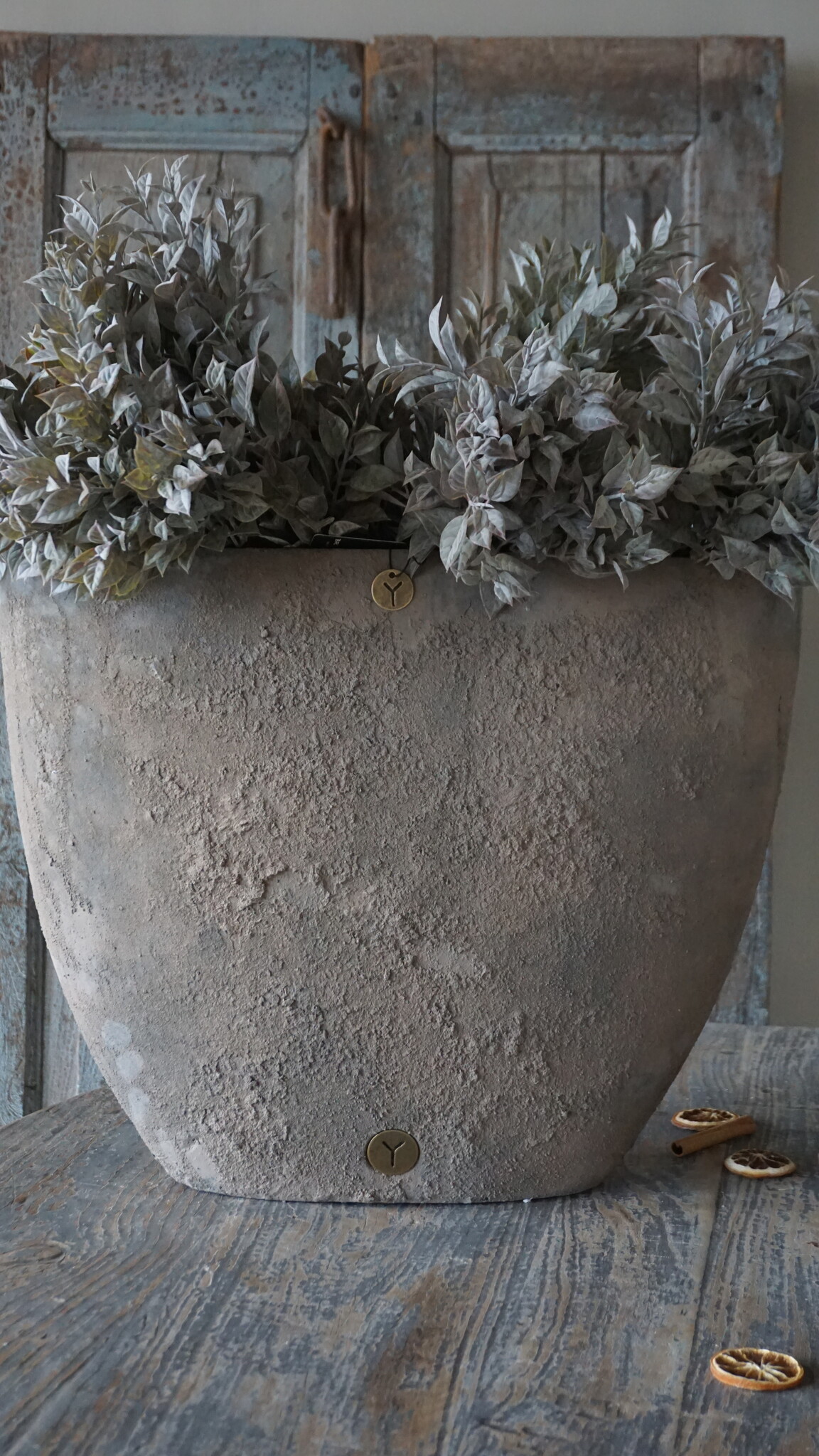 Brynxz Ovale Pot | Rustiek | H40 x B50 x D15 cm