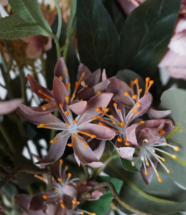 Rene Houtman Kunstbloemen Boeket Peony | H100 cm