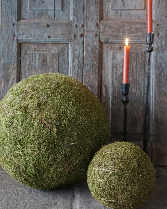 Rene Houtman Decoratiebol Mos | Diameter 20 cm