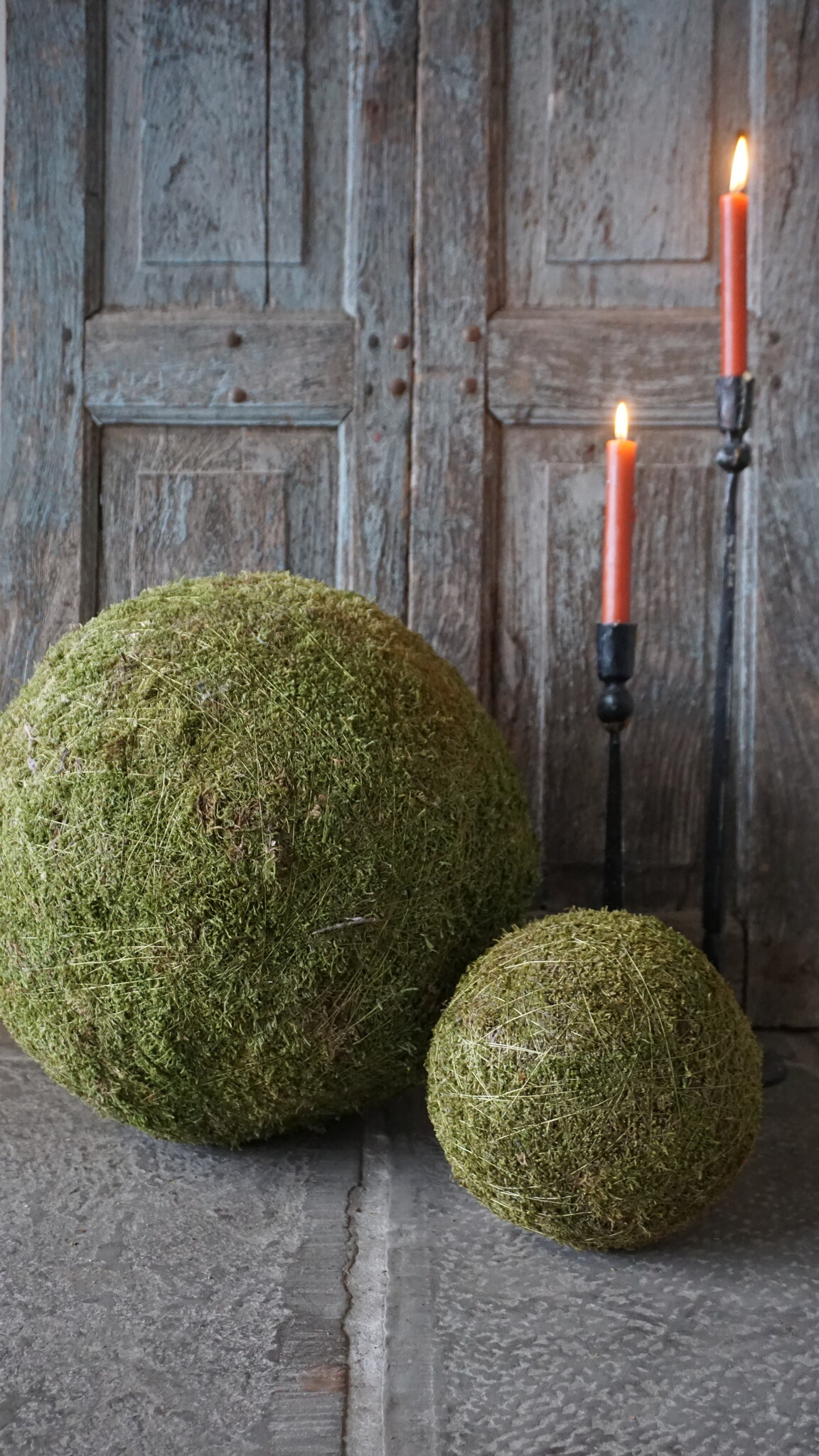 Rene Houtman Decoratiebol Mos | Diameter 20 cm