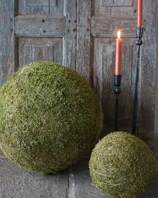 Rene Houtman Decoratiebol Mos | Diameter 40 cm