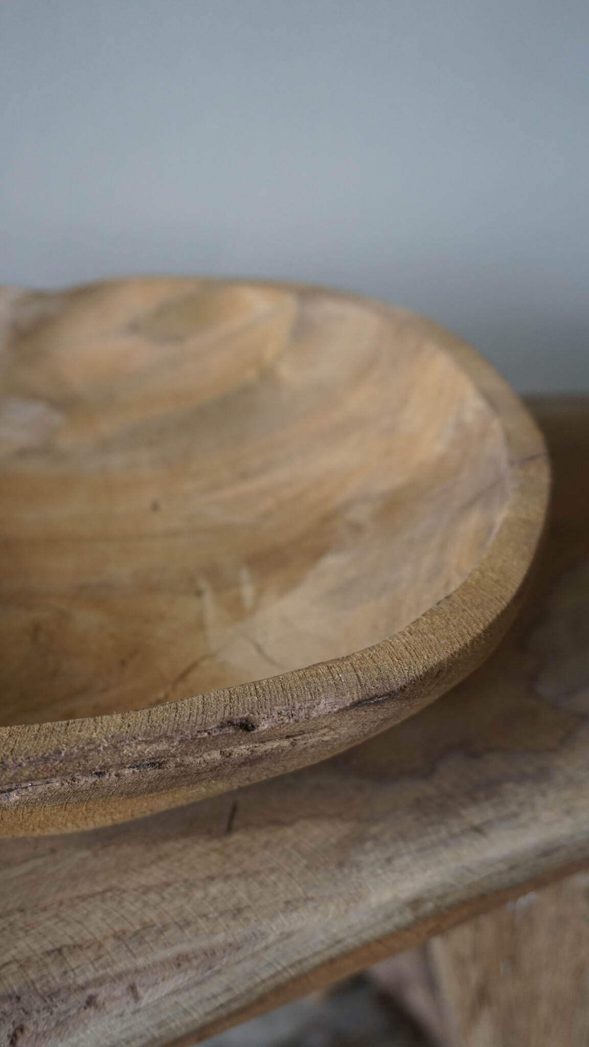 Rene Houtman Kom/Sleutelbak Teak | Sloophout | 25 cm