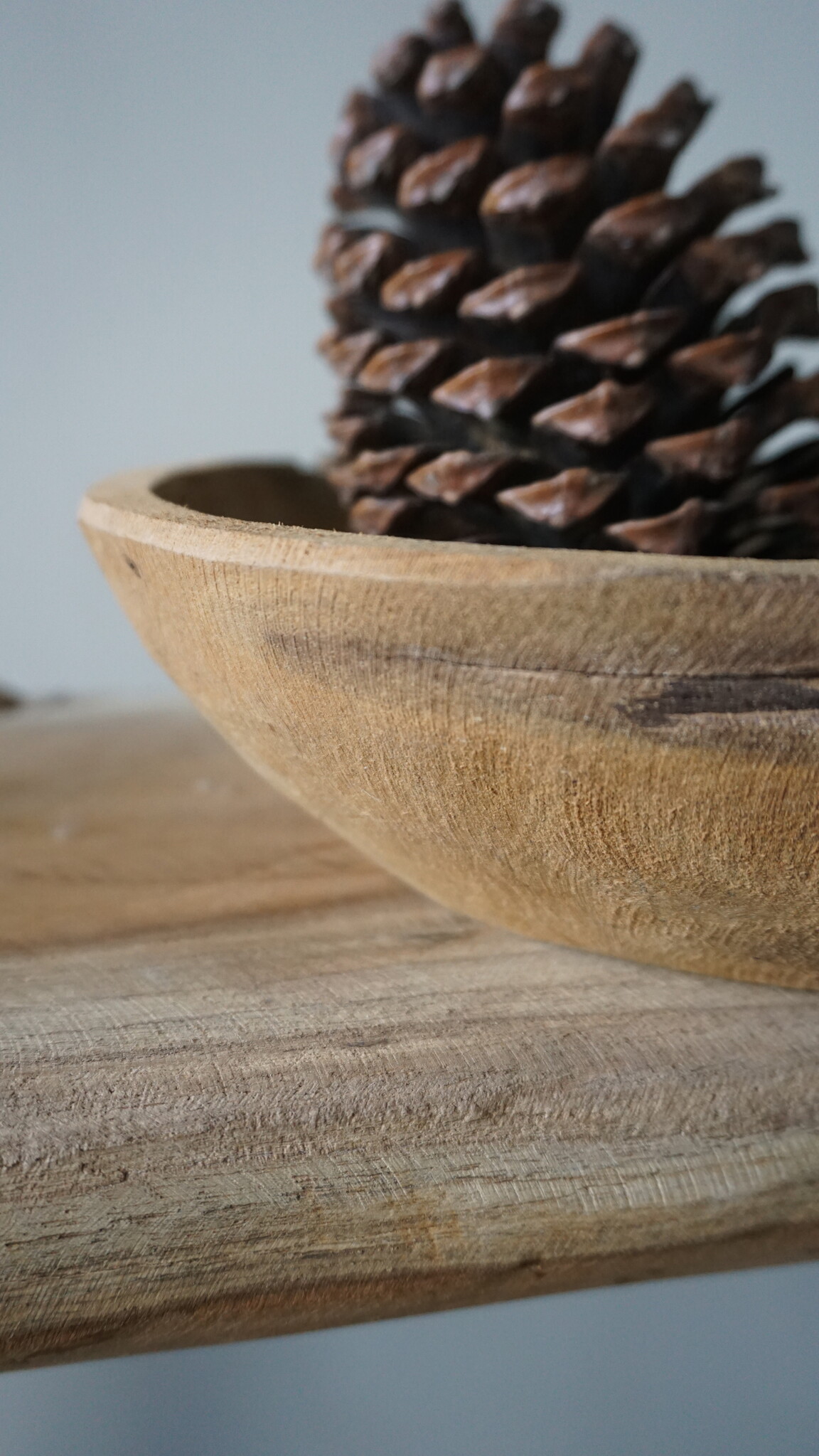 Rene Houtman Kom/Sleutelbak Teak | Sloophout | 25 cm