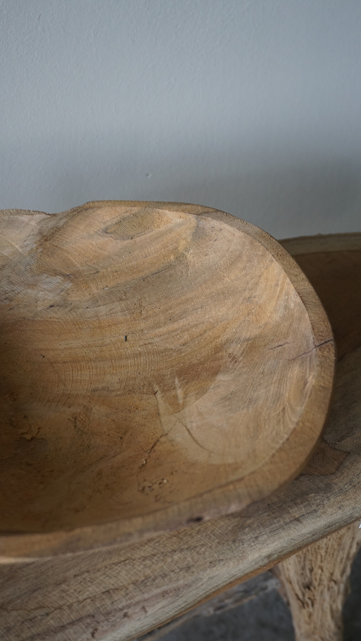 Rene Houtman Kom/Sleutelbak Teak | Sloophout | 25 cm