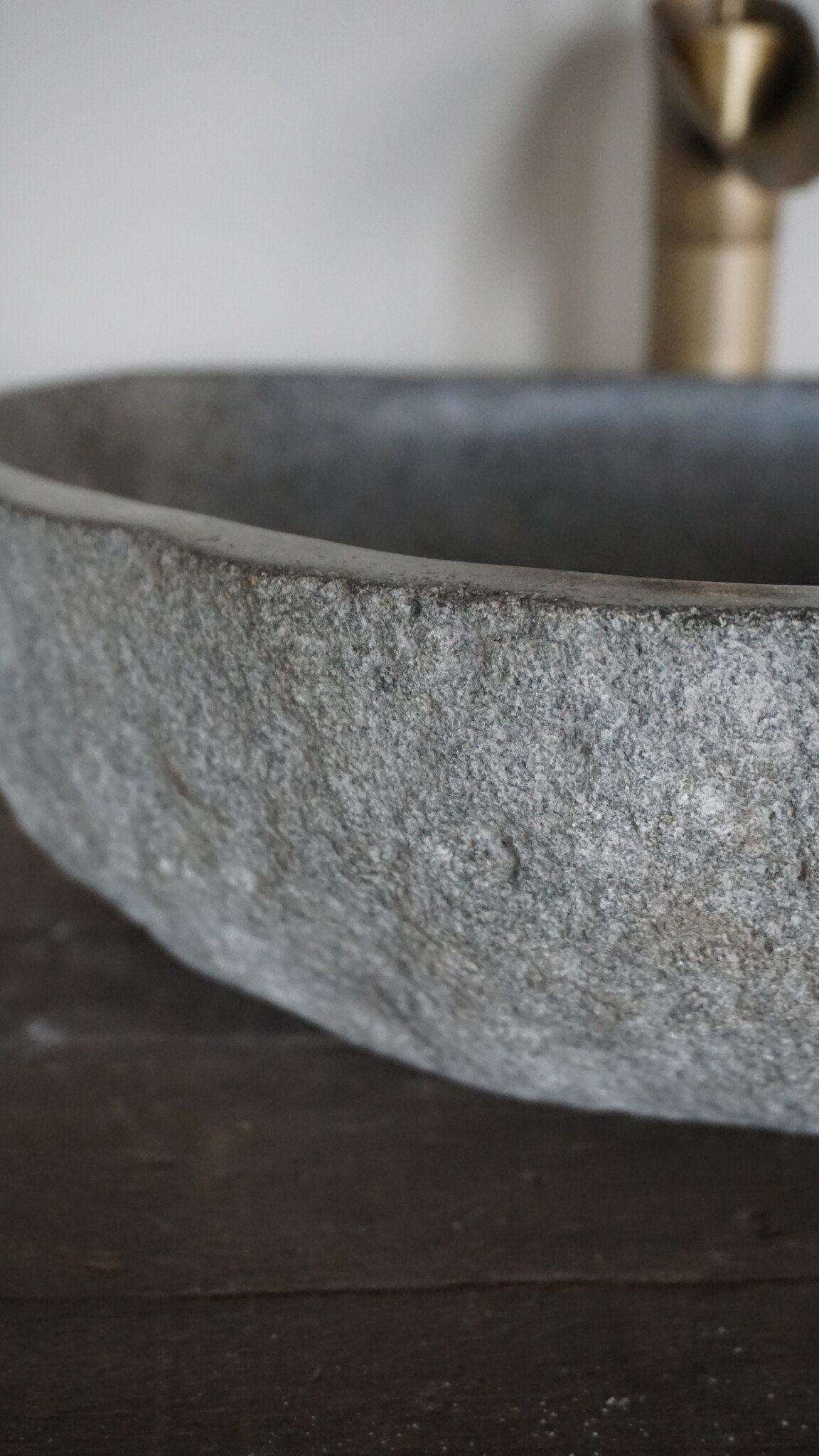 Rene Houtman Grote Stenen Waskom + Spoelgat | H15 x B49 x D42 cm