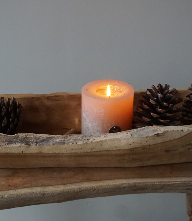 Rene Houtman Kom/Sleutelbak Teak | Sloophout | H10xB72xD21 cm