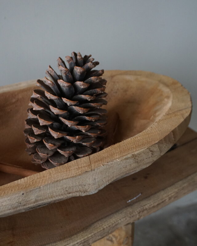 Rene Houtman Kom/Sleutelbak Teak | Sloophout | H9xB71xD22 cm