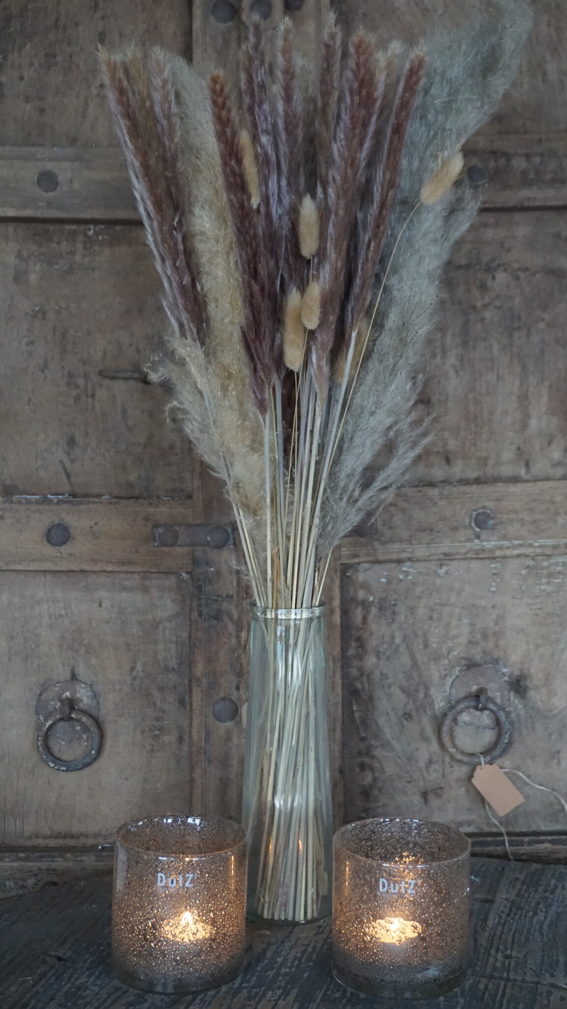 Rene Houtman Tarwe Gedroogde Kunsttak Hoog | 25 cm