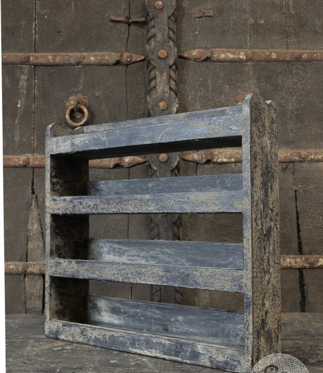 Be-Uniq Kruidenrekje | Grey Finish | H40 x B40 x D10 cm