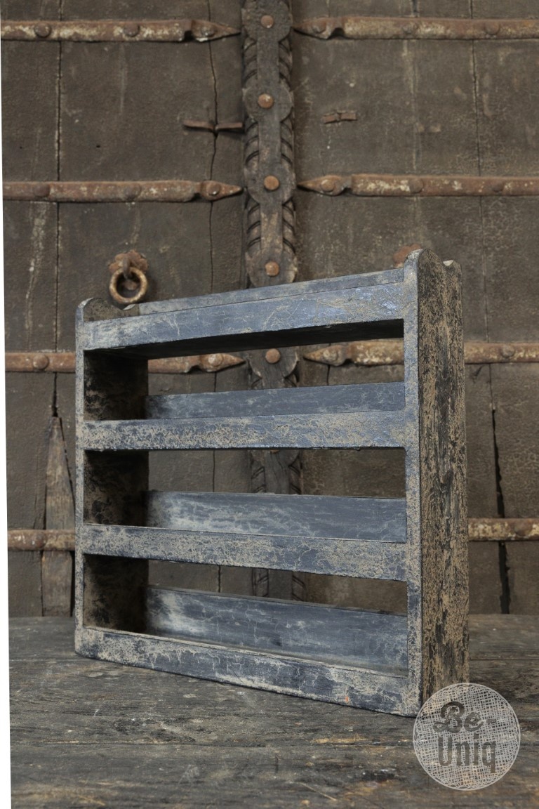 Be-Uniq Kruidenrekje | Grey Finish | H40 x B40 x D10 cm
