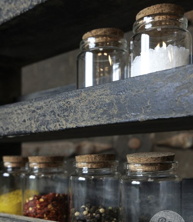 Be-Uniq Kruidenrekje | Grey Finish | H40 x B40 x D10 cm