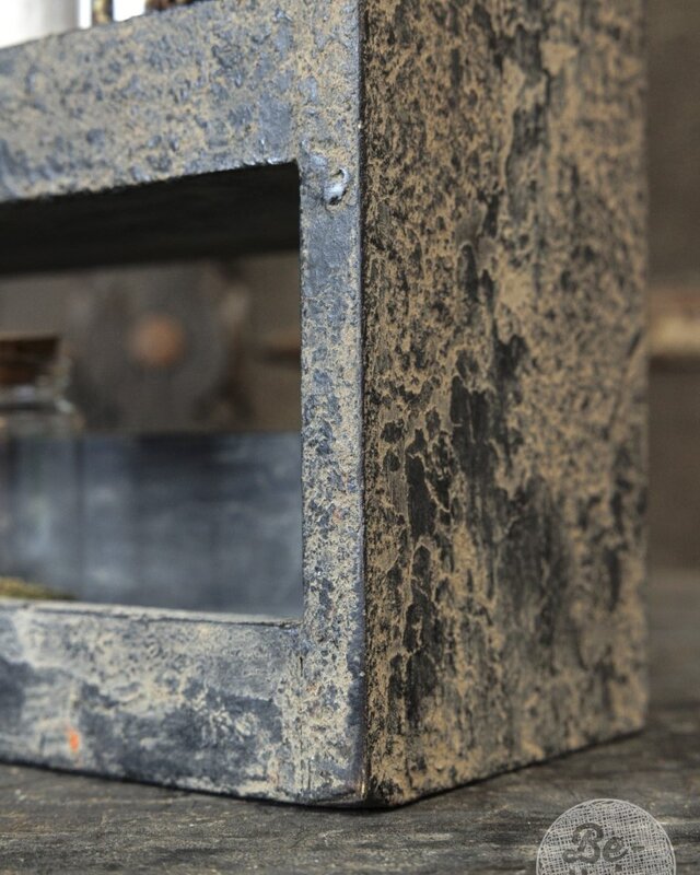 Be-Uniq Kruidenrekje | Grey Finish | H40 x B40 x D10 cm