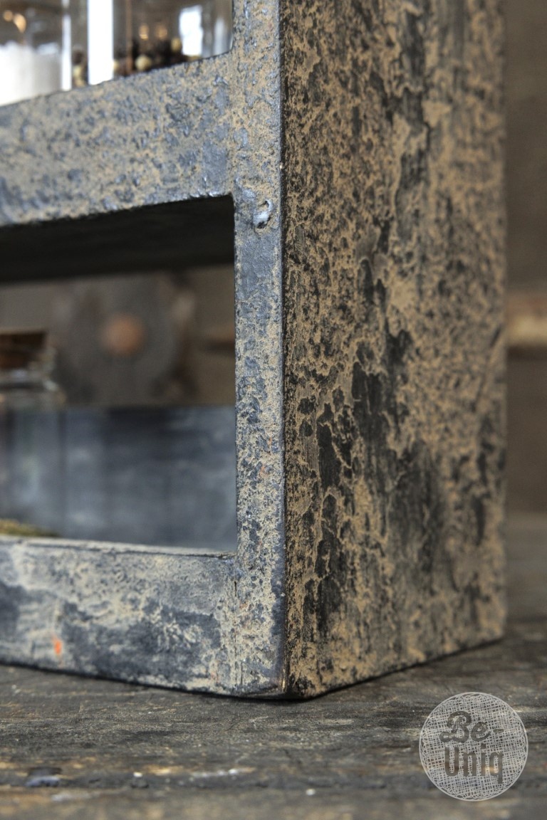 Be-Uniq Kruidenrekje | Grey Finish | H40 x B40 x D10 cm