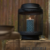 Windlicht Lancy | L | Zwart | H31,5 x D23,5 cm