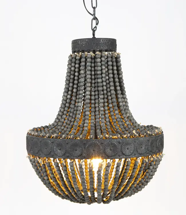 Rene Houtman Kralen Hanglamp XL | Kralen Dark | D51 cm