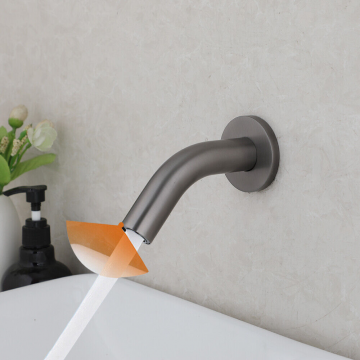 Rene Houtman Muurkraan Pesaro | Gun Metal | Koud | L9 cm
