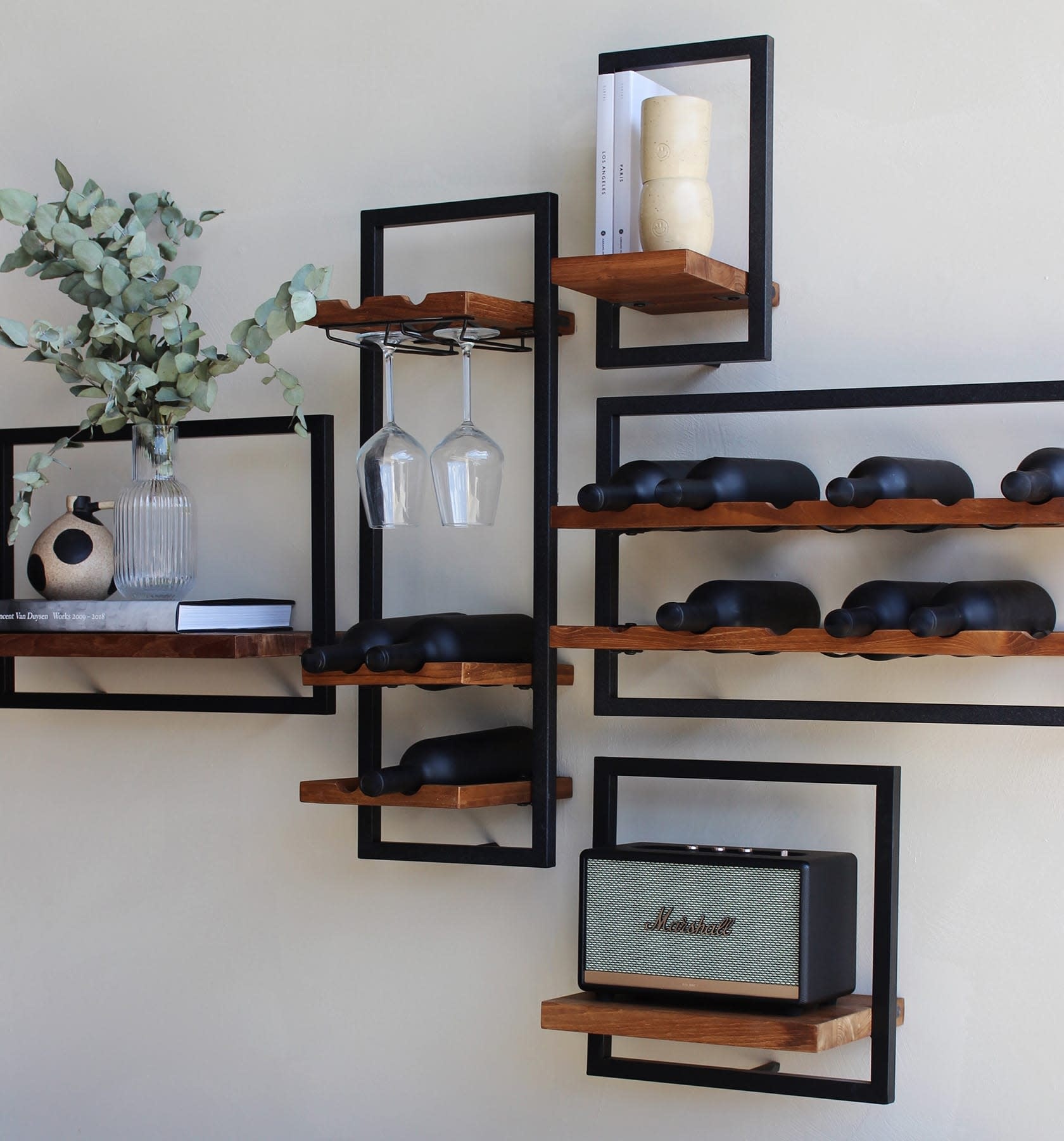 D-Bodhi Shelfmate Wijnrek | 6 Flessen | H75 x B25 x D25,5 cm