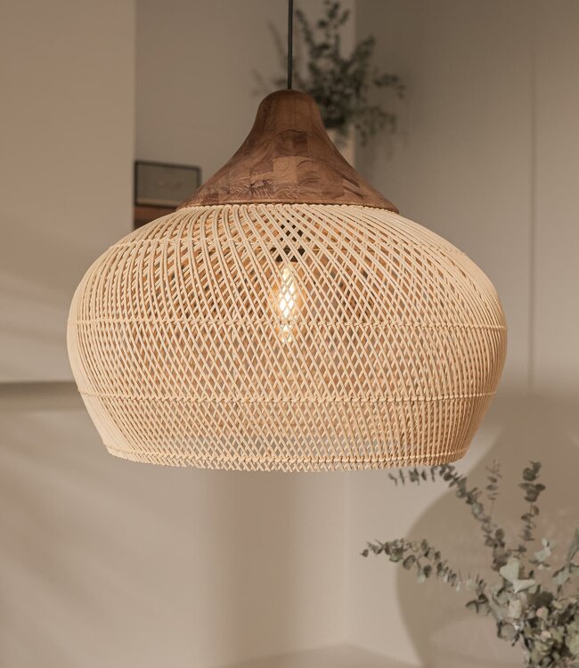 D-Bodhi Harp Hanglamp | Naturel | H45 x D60 cm