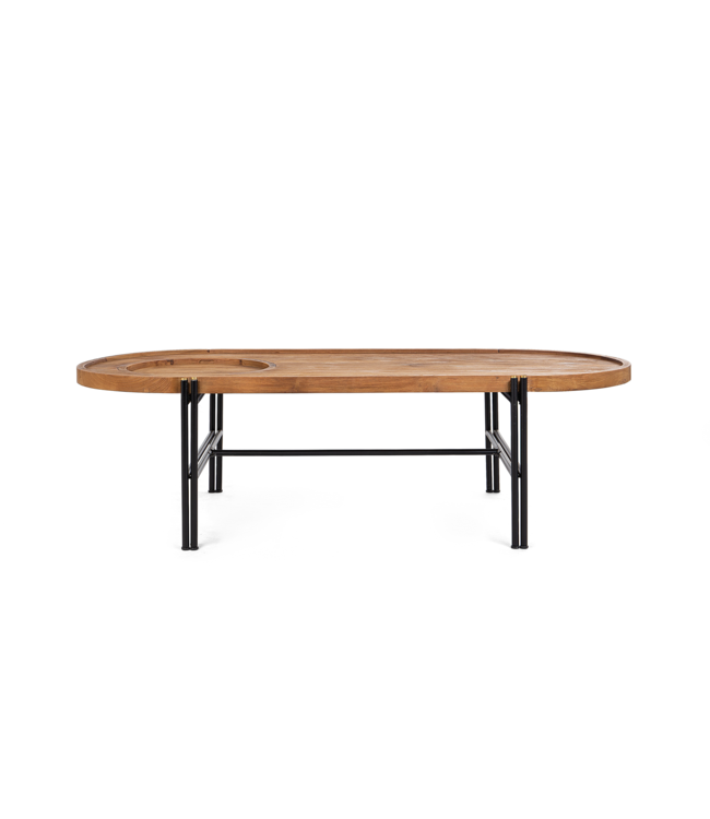 D-Bodhi Coco Salontafel Met Dienblad | H40 x B120 x D63 cm