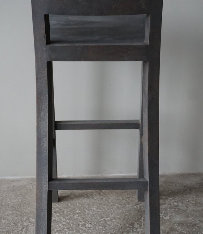 Luksa Home Collection Houten Barkruk Francesco | H99,5 x B39,5 x D40 cm