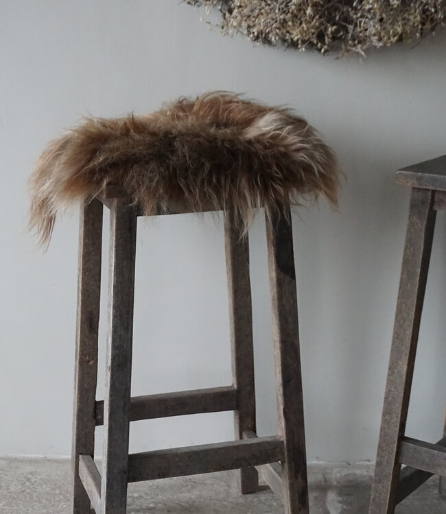 Luksa Home Collection Houten Kruk Daria | H77 x B38 x D33 cm