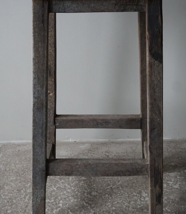 Luksa Home Collection Houten Kruk Daria | H77 x B38 x D33 cm