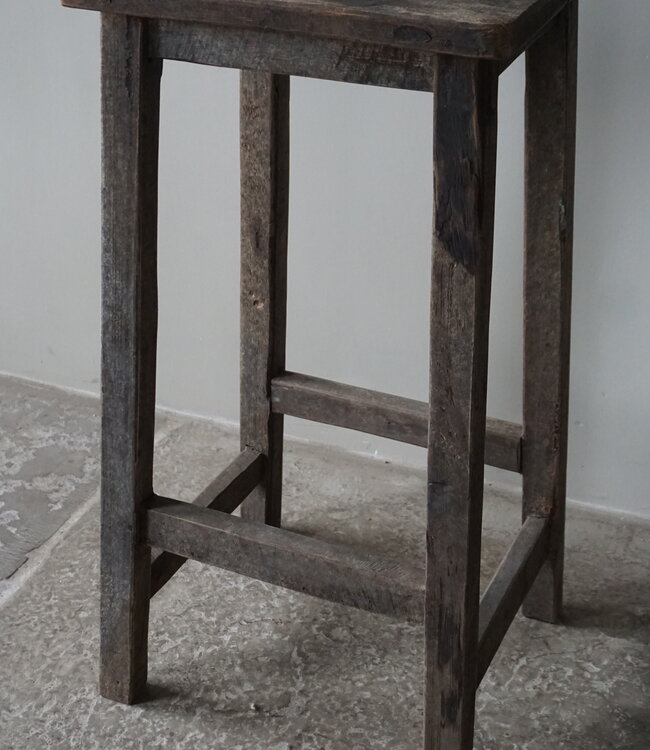 Luksa Home Collection Houten Kruk Daria | H77 x B38 x D33 cm