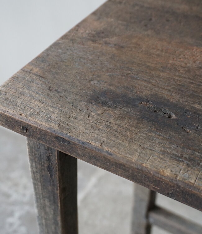 Luksa Home Collection Houten Kruk Daria | H77 x B38 x D33 cm