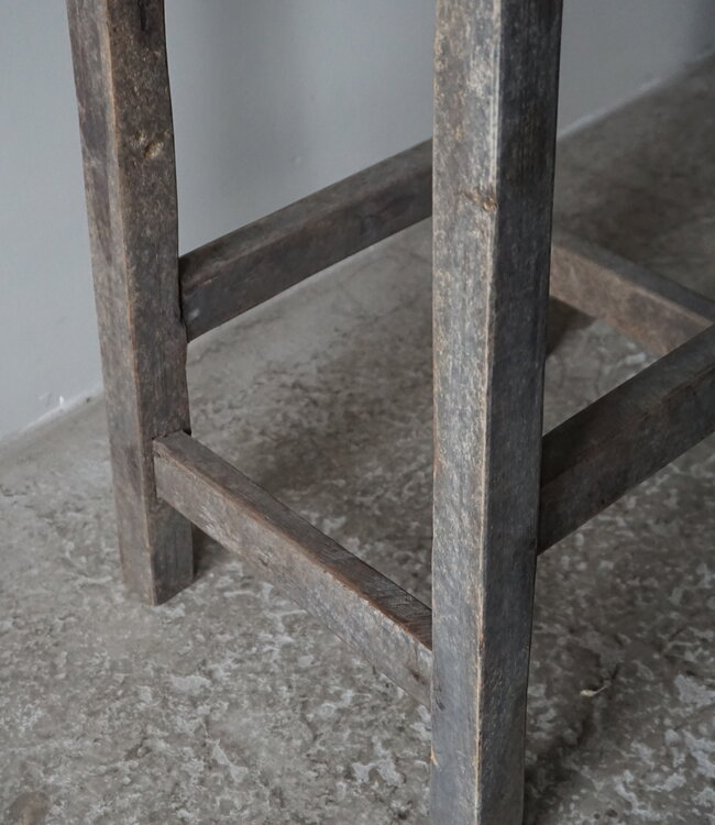 Luksa Home Collection Houten Kruk Daria | H77 x B38 x D33 cm