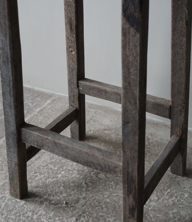 Luksa Home Collection Houten Kruk Daria | H77 x B38 x D33 cm