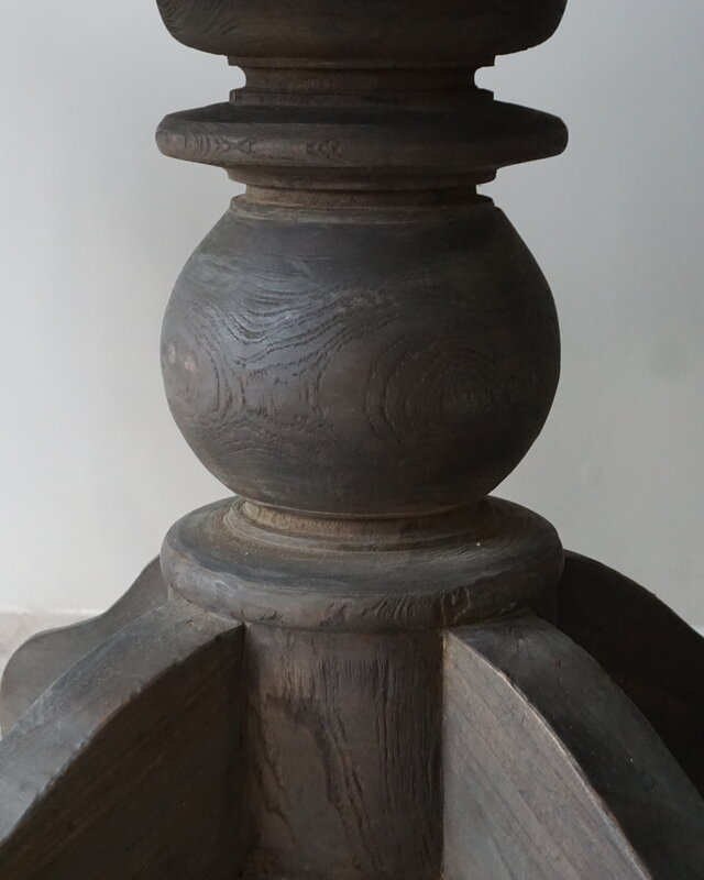 Luksa Home Collection Eetkamertafel Chloe | Rond | Oud Hout | Kies Afmeting!