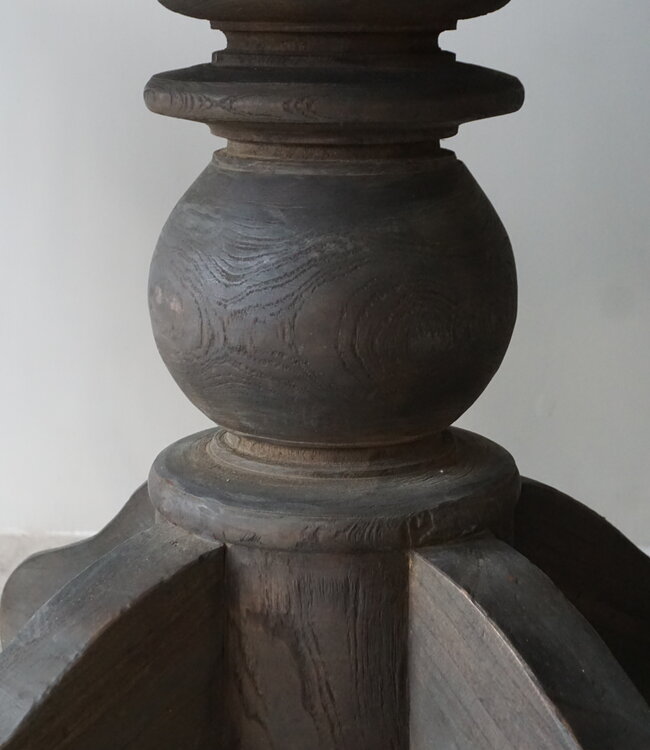 Luksa Home Collection Eetkamertafel Chloe | Rond | Oud Hout | Kies Afmeting!