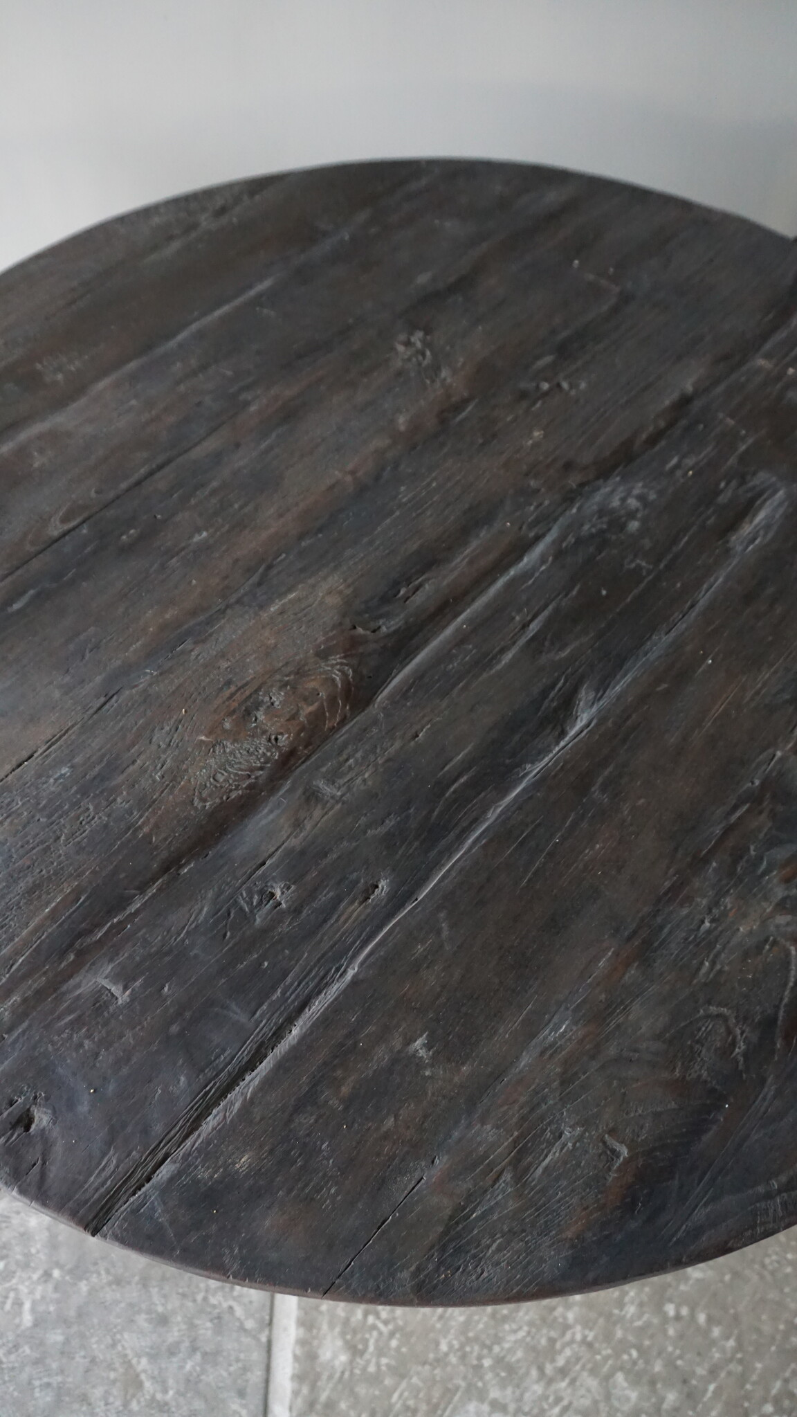 Luksa Home Collection Eetkamertafel Chloe | Rond | Oud Hout | Kies Afmeting!