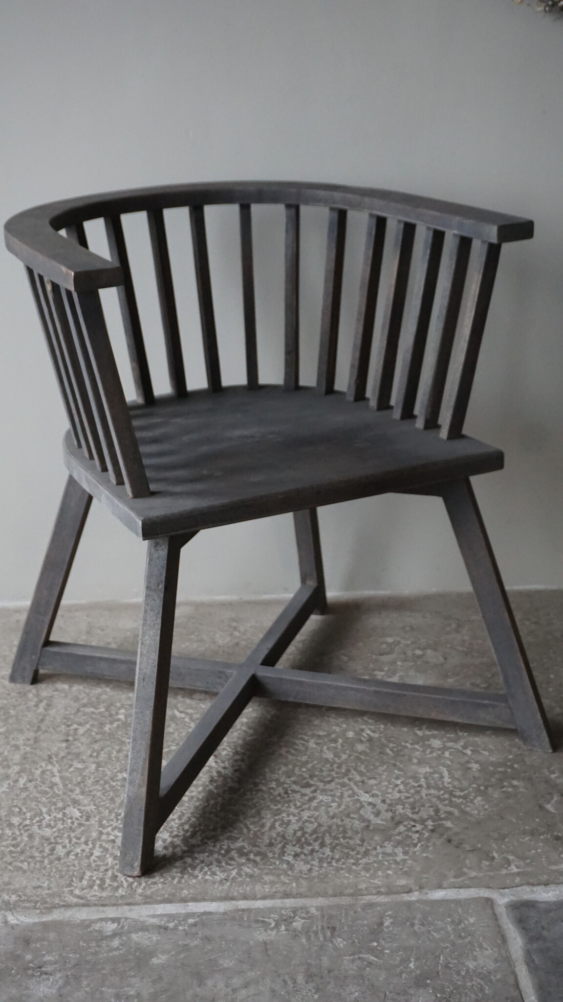 Luksa Home Collection Houten Stoel Driek | H74 x B53 x D47 cm