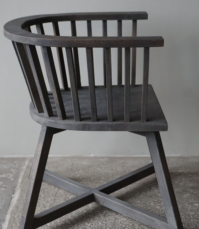 Luksa Home Collection Houten Stoel Driek | H74 x B53 x D47 cm