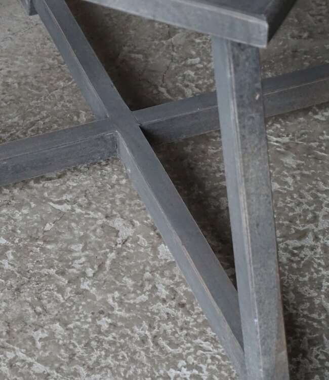 Luksa Home Collection Houten Stoel Driek | H74 x B53 x D47 cm