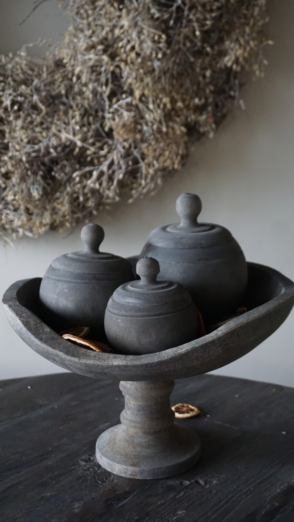 Aura Peeperkorn Pot Met Deksel | Grey | 3 Maten
