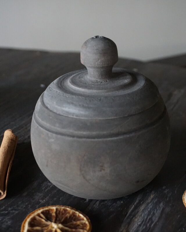 Aura Peeperkorn Pot Met Deksel | Grey | 3 Maten