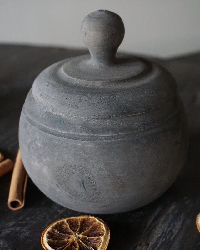 Aura Peeperkorn Pot Met Deksel | Grey | 3 Maten