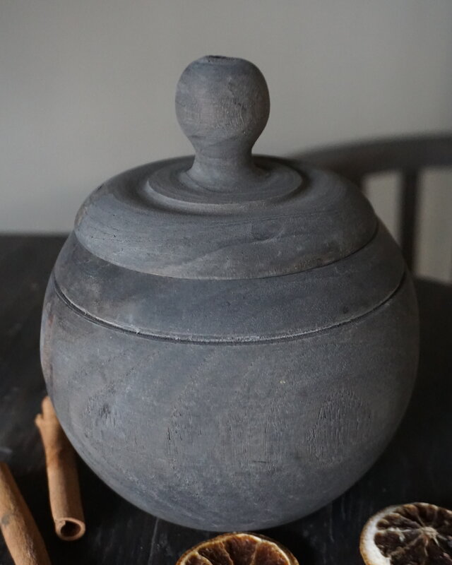 Aura Peeperkorn Pot Met Deksel | Grey | 3 Maten