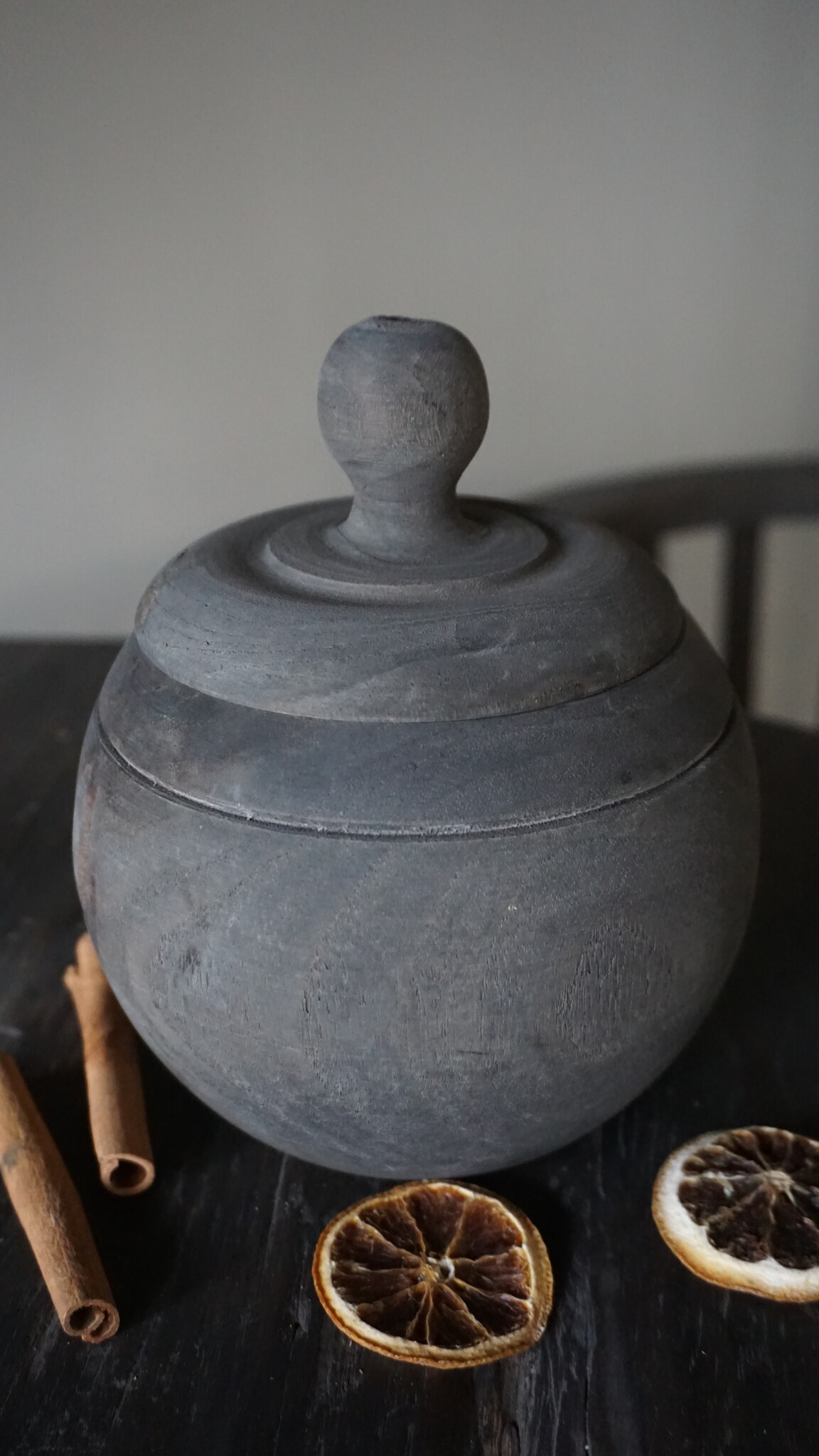 Aura Peeperkorn Pot Met Deksel | Grey | 3 Maten