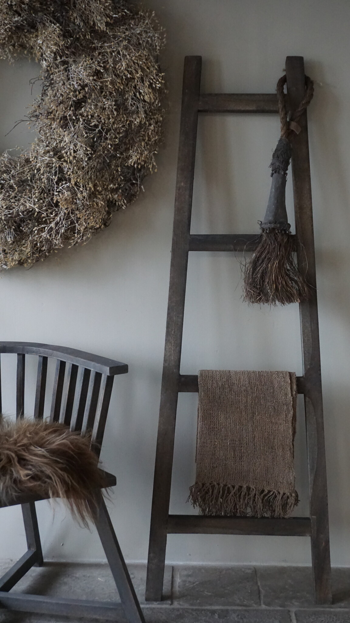 Aura Peeperkorn Houten Decoratie Ladder | H160 x B54 cm