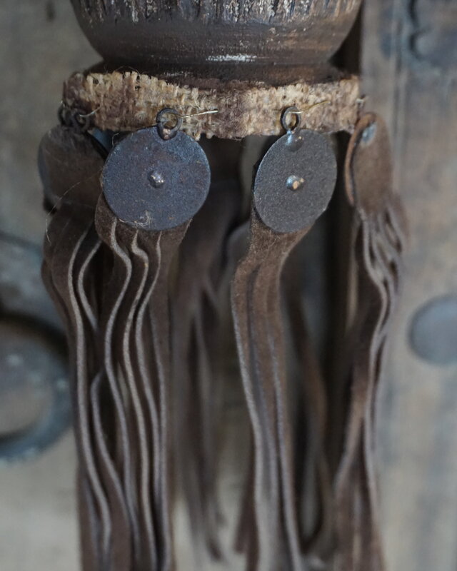 Aura Peeperkorn Hangornament Leder B | 27 cm