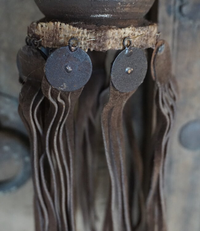 Aura Peeperkorn Hangornament Leder B | 27 cm