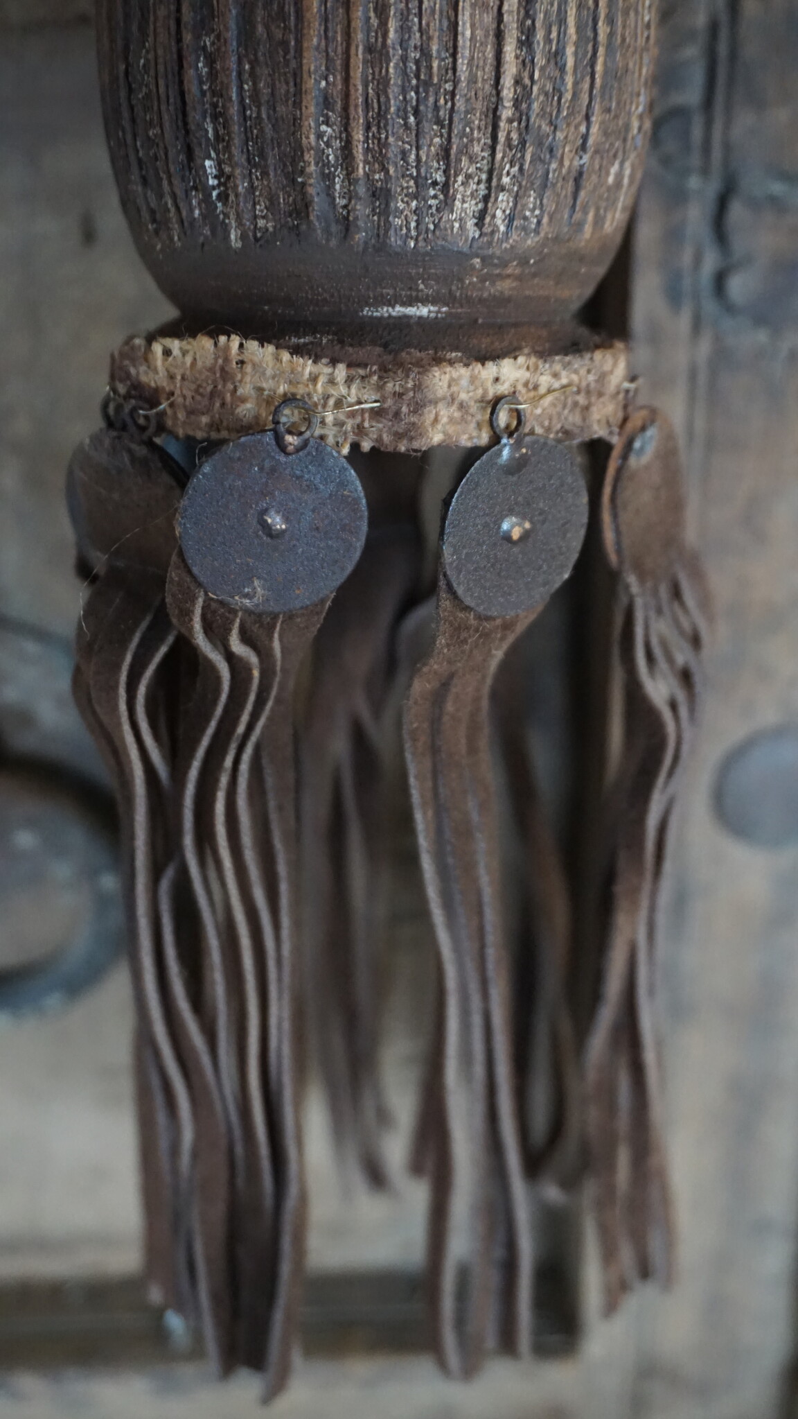 Aura Peeperkorn Hangornament Leder B | 27 cm